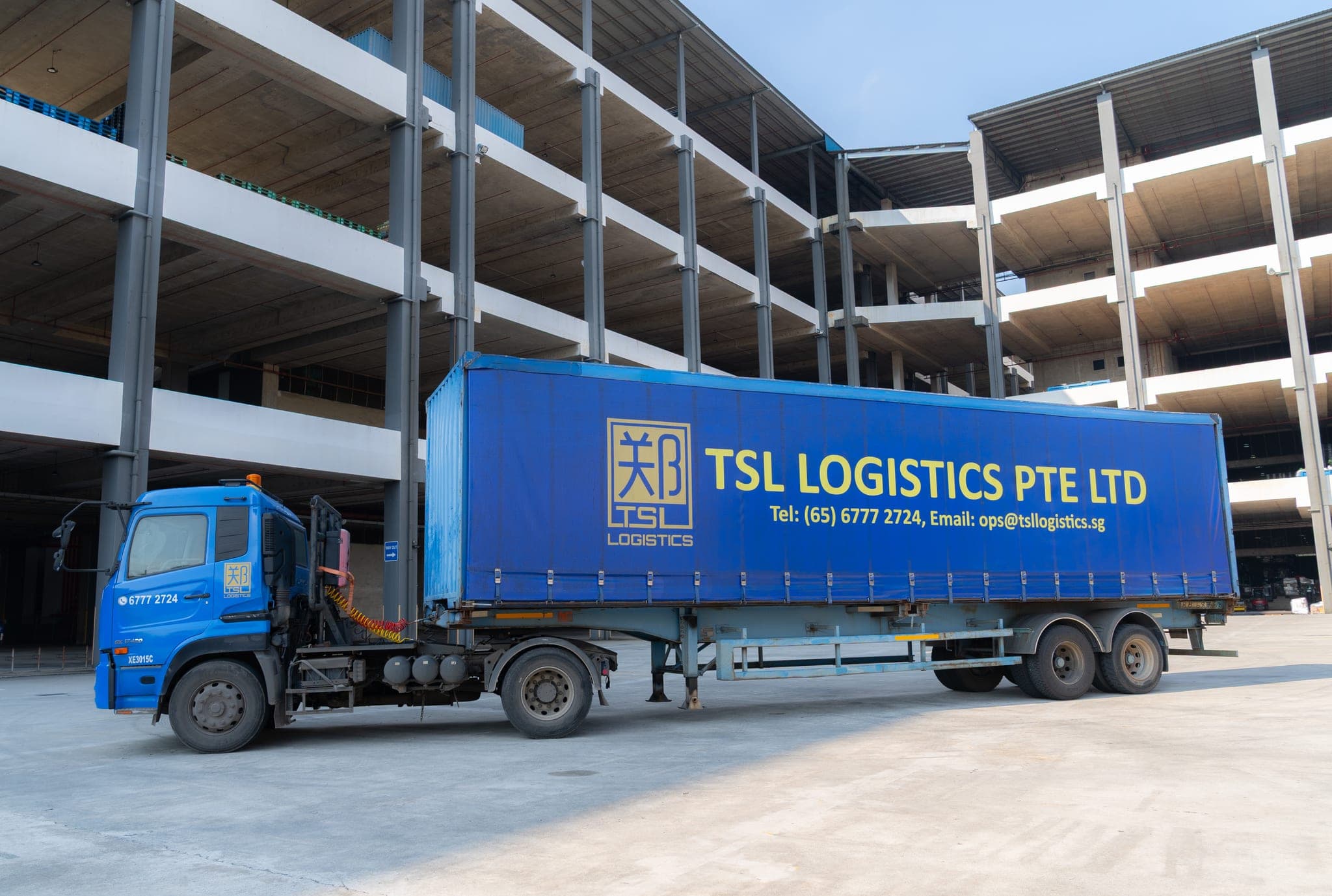 TSL Logistics truck